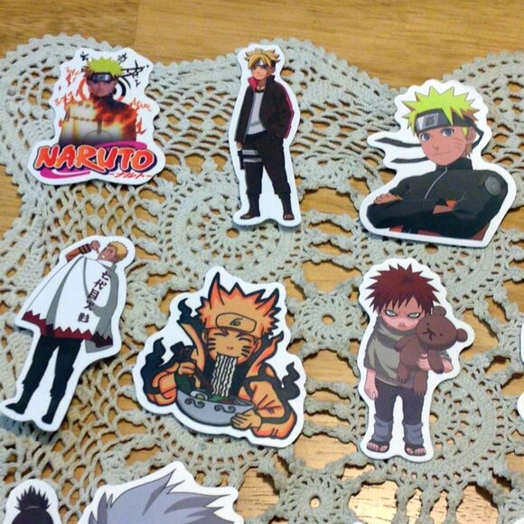 Anime stickers, Naruto, for computer, locker, skateboard, crafts, scrapbook - Picture 3 of 5